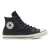 Chuck Taylor All Star High Tumbled Leather ”Black Hyper Royal”