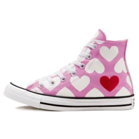 Chuck Taylor All Star High ”Twisted Hearts – Peony Pink”