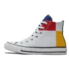 Chuck Taylor All Star High ”Vit Grön Röd Gul”