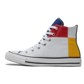 Chuck Taylor All Star High ”Vit Grön Röd Gul”