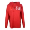 Chuck Taylor All Star-hoodie med tryck, asiatiska storlekar ”Röd”