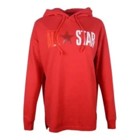 Chuck Taylor All Star-hoodie med tryck, asiatiska storlekar ”Röd”