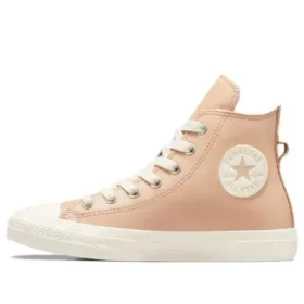 Chuck Taylor All Star Läder Fuskpälsfoder ”Pink”