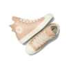 Chuck Taylor All Star Läder Fuskpälsfoder ”Pink”