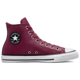 Chuck Taylor All Star Läder ”Vinröd”