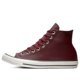 Chuck Taylor All Star Läderhögskor ”Red White”