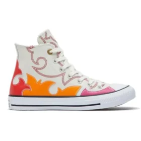 Chuck Taylor All Star LE High Egret Red Orange ”White Red”