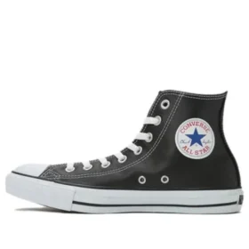 Chuck Taylor All Star Leather High Top ”Black White”