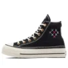 Chuck Taylor All Star Lift Crafted Stitching Platform ”Black White”