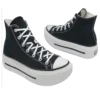 Chuck Taylor All Star Lift Double Stack Hi ”Black White”