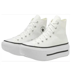 Chuck Taylor All Star Lift Double Stack Hi ”White Black”
