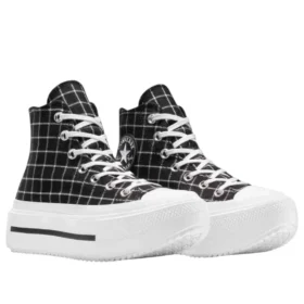 Chuck Taylor All Star Lift Double Stack Platform High ”Plaid”