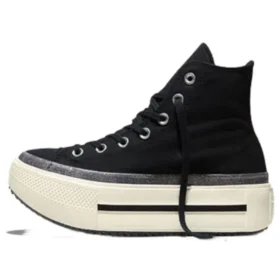 Chuck Taylor All Star Lift Double Stack Platform Jelly ”Black Egret”