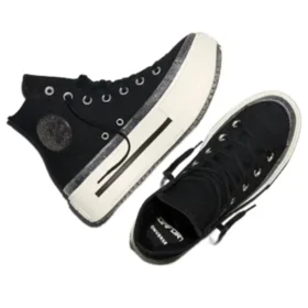 Chuck Taylor All Star Lift Double Stack Platform Jelly ”Black Egret”