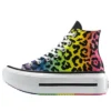 Chuck Taylor All Star Lift Double Stack Platform Pride High ”Chaos Fuchsia Orange Rind”