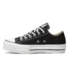 Chuck Taylor All Star Lift Glitter Low Top Thick Sole ”Black White”