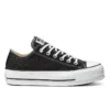 Chuck Taylor All Star Lift Glitter Low Top Thick Sole ”Black White”
