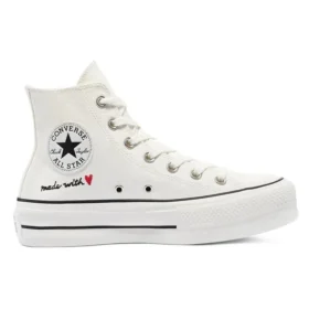 Chuck Taylor All Star Lift High ”Valentine’s Day – Vintage White”