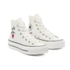 Chuck Taylor All Star Lift High ”Valentine’s Day – Vintage White”