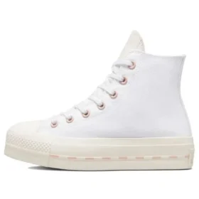 Chuck Taylor All Star Lift High ”White Pink Clay”