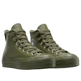 Chuck Taylor All Star Lift läderhögskor ”Utility”