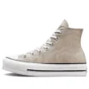 Chuck Taylor All Star Lift Platform Canvas High Top ”Beige White”