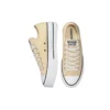 Chuck Taylor All Star Lift Platform Canvas Low ”Oat Milk”