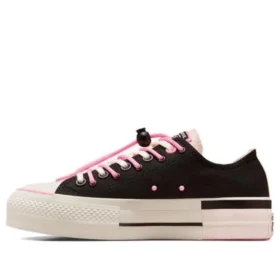 Chuck Taylor All Star Lift Platform Easy On ”Black Fable Pink”