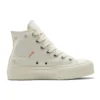 Chuck Taylor All Star Lift Platform ”Embroidered Floral – Egret”