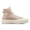 Chuck Taylor All Star Lift Platform Faux Mohair ”Pink”