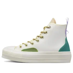 Chuck Taylor All Star Lift Platform High ”Colorblock Overlay Algae Coast”