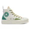 Chuck Taylor All Star Lift Platform High ”Colorblock Overlay Algae Coast”