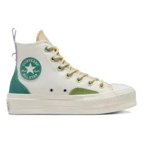 Chuck Taylor All Star Lift Platform High ”Colorblock Overlay Algae Coast”