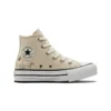 Chuck Taylor All Star Lift Platform High PS ”Floral Embroidery – Natural Ivory”