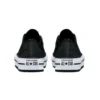 Chuck Taylor All Star Lift Platform Iridescent Leather ”Black White”