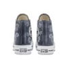 Chuck Taylor All Star Lift Platform Läder Rose Garden ”Grå Vit”
