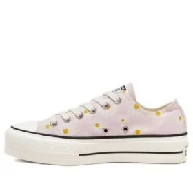 Chuck Taylor All Star Lift Platform Low ”Camp – Daisies”