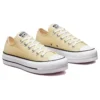 Chuck Taylor All Star Lift Platform Low ”Seasonal Color – Lemon Drop”