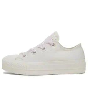 Chuck Taylor All Star Lift Platform ”Matte Satin Ivory”