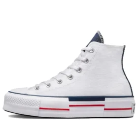 Chuck Taylor All Star Lift Platform Retro Denim ”Vit”