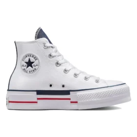 Chuck Taylor All Star Lift Platform Retro Denim ”Vit”