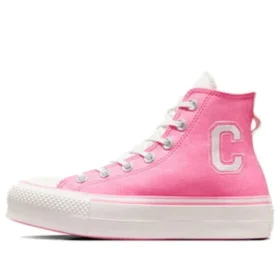 Chuck Taylor All Star Lift Platform Retro Varsity High ”Oops Pink”