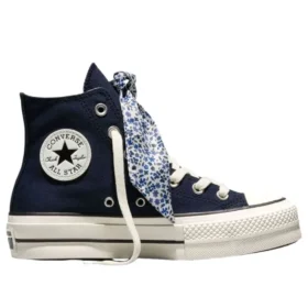 Chuck Taylor All Star Lift Platform Scarf Bow ”Obsidian Blue”