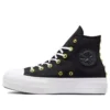 Chuck Taylor All Star Lift Platform Star Studded ”Black White Gold”