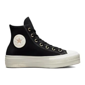 Chuck Taylor All Star Lift Platform Suede Studs High Top ”Svart”
