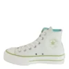 Chuck Taylor All Star Lift Platform ”White Green”