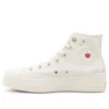 Chuck Taylor All Star Lift Platform Y2K Heart High Top ”White Fever Dream”