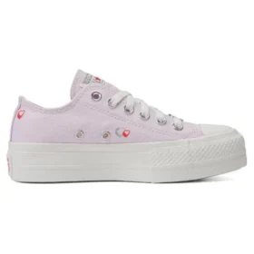 Chuck Taylor All Star Lift Platform Y2K Heart Low Top ”Ljusrosa”