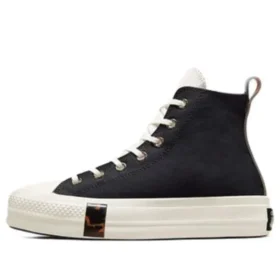 Chuck Taylor All Star Lift Tortoise High Top ”Black”