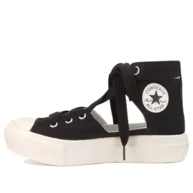Chuck Taylor All Star Light Plastic Ghillie Hi ”Black White”